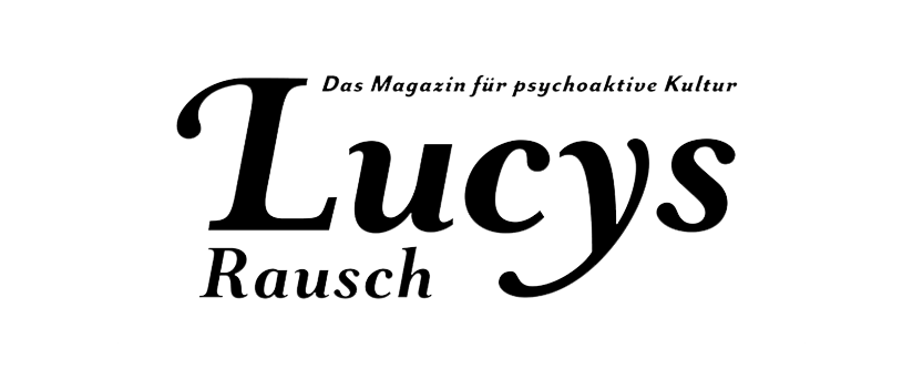 Schriftzug Lucy's Rausch des Fachmagazins für psychoaktive Kultur