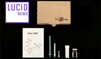 Psilocybin-QTest Prototyp Psilocybin-QTest Prototyp mit allen Bestandteilen und Anleitung